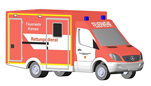 Preisvergleich Produktbild Rietze 16182 - WAS Ambulanz RTW Rettungdienst Gelsenkirchen - 1:160