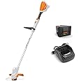 Stihl FSA 57 Compact Battery Brush Cutter Set with AK 10 Battery with AL 101 Charger