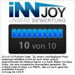 Carlo Milano Deko-Kaminofen Bio-Ethanol aus Edelstahl für Wand & Boden - 6