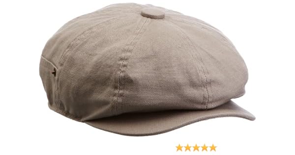 kangol canvas ripley newsboy cap