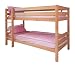 Produktbild Relita BE3001114-B90 Etagenbett BENI, Maße 208 x 140 x 103 cm, Liegefläche 90 x 200 cm, Buche massiv natur lackiert