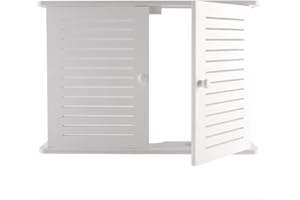 Wisboey Kabellos WiFi Router Aufbewahrung Boxen Kabel Plus Draht Halterung Wand Behang Stecker Brett Aufbewahrung L