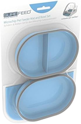 SureFeed Feeder Mat + Bowl Set Blue