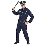 disfraz de policia hombre mexico  WIDMANN Widman - Disfraz para hombre, talla S (73211)