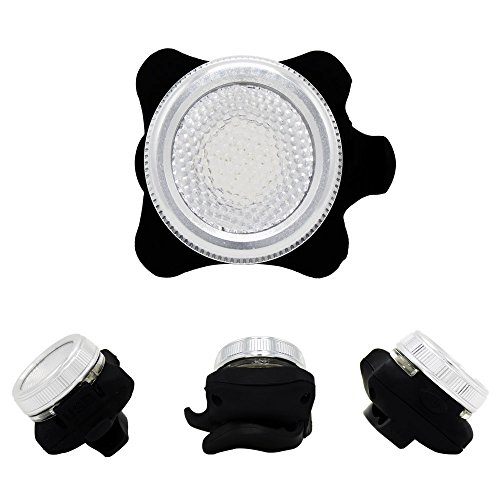 LED Fahrradbeleuchtung Set , USB Wiederaufladbare LED Fahrradlampe Radfahren Nacht Warnung Rücklicht LED Fahrradlampe Frontlicht und Rücklicht COB Dimmbar Frontlicht und Rotes Blaues Bicycle Rücklicht 2 USB-Kabel, 450lm, Wasserdicht IPX4 - 4