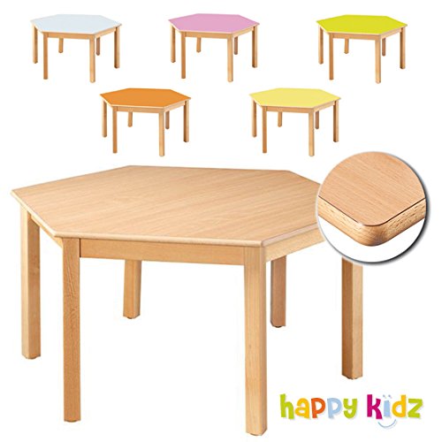 'Kidz Premium Formica Table 120 cm (Hexagonal)