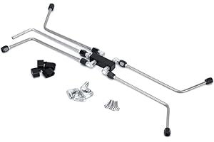 PQY LS Coolant Crossover Steam Vent Kit with Coolant Crossover Pipe Compatible with LS1 LS2 LS3 LS6 Engines