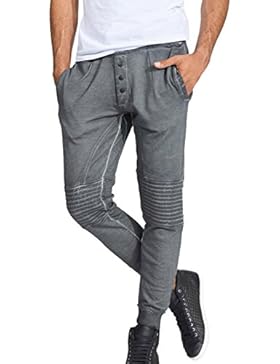 trueprodigy Casual Herren Marken Jogginghose einfarbig Basic, Sweathose cool und stylisch Vintage (Sportlich &...
