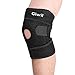 Produktbild Giwil Kniebandage Sport Knieschoner Wirezoll Atmungsaktiver Knieschützer Verstellbare Knieorthese mit Gelenkschienen, Klettverschluss und Patellaöffnung für Volleyball, Handball | Sport Kniestütze | Knieschoner