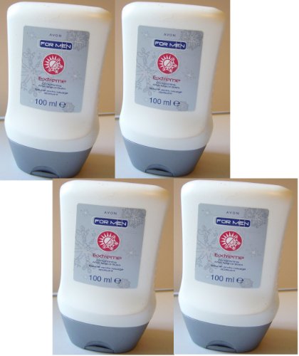 4 x For Men Extreme Conditioning After Shave Balm 100 mls Avon Soothes Shaved Skin