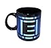 Produktbild Megaman E Kaffeetasse, Porzellan, Blau/Schwarz, 570 ml