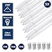 Price comparison product image Fluorescent Tubes Light 4FT/120cm T8 17W Led Tube Neutral White 4000k 1960 lm with Starter for Room Office Workshop Indoor 5 Pack