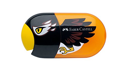 Faber-Castell 183527 - Doppelspitzdose Adler Inklusiv Radierer