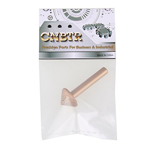 cnbtr 8 x 22 x 13 mm 90 Grad CNC Gravur Emery Bit eingelötete Diamant Tapered Bohrer - 6