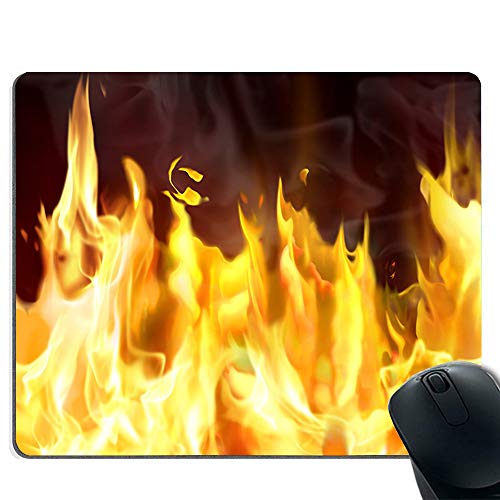 Preisvergleich Produktbild Flammenqualität dickes Gummi-Mauspad weich und bequem Gefühl komplett