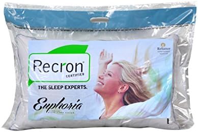 Recron Certified Euphoria Microfiber Pillow Set of one (17x27) Inches