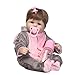 Produktbild Domybest 40 cm Silikon Reborn Baby Doll Kinder Playmate Fashion Weiche Stofftiere Geschenk