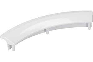 Kenekos - Tirador de puerta para secadora, compatible con Bosch/Siemens 00497522/497522 así como con Quelle/Privileg 01007138, también adecuado para Neff, Constructa