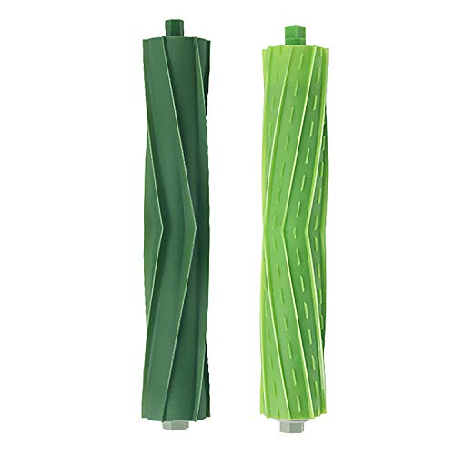 Preisvergleich Produktbild 2 STÜCKE Ersatzgummirollenbürsten Kompatibel mit iRobot Roomba I7 + E5 E6 Staubsaugerzubehör