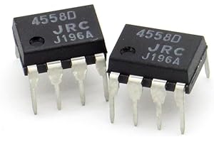 MIKROTECK 2x Circuit NJM4558D 4558D Dual Op-Amp Wide Band DIP-8 - JRC - 216ic127