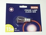 15 W E14 Bombilla Nevera luz bombilla lámpara 15 W 240 V clara SES