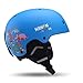 Produktbild HECHEN Kinderskihelm - leichte Einzel- und Doppelhelme für den Skisport - warm und atmungsaktiv,lightbluepattern,M