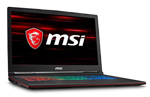 MSI GP73 Leopard 8RE-062UK 17 3-Inch Gaming Laptop -  Black   Intel i7 8750H  16 GB RAM  1 TB HDD Plus 128 GB SSD  NVIDIA GeForce GTX 1060 Graphics  W