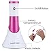 Facial Cleansing Brush,KINGDOMCARES Electric Waterproof Facial Brush 2-in-1 Sonic Skin Cleansing System Face body Cleansers Exfoliators and Makeup Remover Facial Microdermabrasion Appliances Set with 3-Head Kit Rose