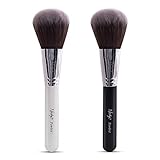 Nanshy Large Face and Body Powder Makeup Brush for cosmetic such as foundation bronzer blush Vegan soft synthetic cruelty free brushes