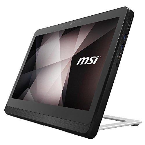 MSI 9S6-A62311-013 39,62 cm (15,6 Zoll) Pro 16B Flex-013XDE All-in-One Desktop PC (Intel Celeron N3160, 4GB RAM, Intel HD Graphics, kein Betriebssystem) silber