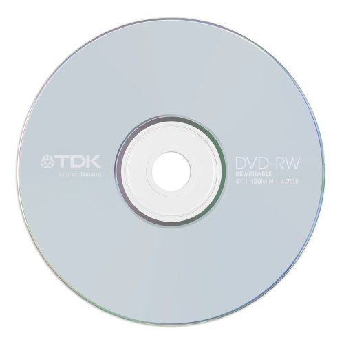 TDK DVD-RW 4.7GB 2x-4x wiederbeschreibbar in Jewel Case (5 Stück) - 3