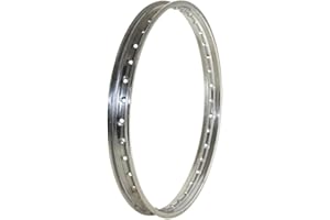 CITOMERX Jante 1,20 x 17 pouces 36 trous en chrome pour Kreidler Zündapp Hercules SIMSON