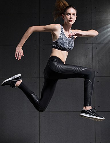JIMMY DESIGN Damen Sport Leggings mit Coolen Streifen – S, M, L, XL - 5