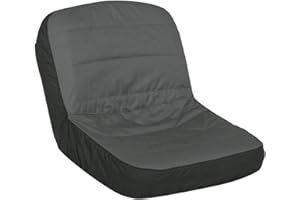 Bordhap Universal Riding Lawn Mower Tractor Seat Cover Padded Comfort Pad Storage Pouch Medium