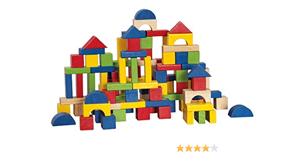 wooden blocks with shape sorting lid