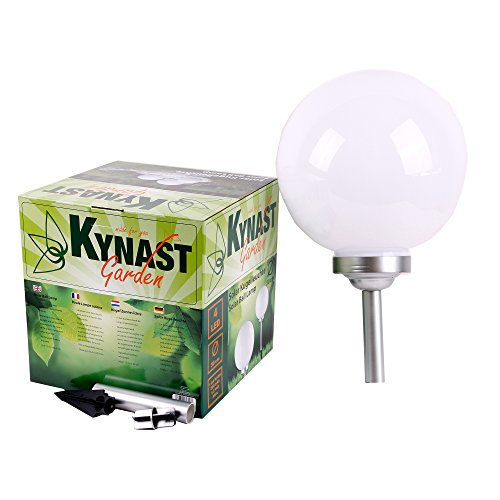 Solarleuchten-Set Kugeln zum Stecken Garten Outdoor 3 Stück in unterschiedlichen Größen - 4