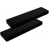 Microcase Ortopedik Klavye Bilek Destek Kaydırmaz Taban Ergonomik Klavye &Ouml;n&uuml; Bilek Destek Pedi 2 Adet - AL5375