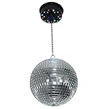 Carcasa de plástico Beamz 151614 - Motor para bolas de espejos con bateria con 18 leds