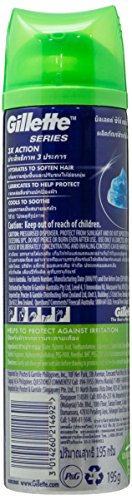 Gillette Series Cool Wave/Sensitive Skin Shave Gel - 200ml - Image 4