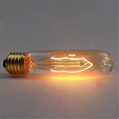 GDS ST48 E14 220V-240V 60W Bulb Screw Caps Small Yellow Retro Chandelier Light Bulb , 220-240v