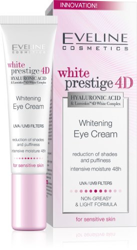 Eveline Cosmetics - Whitening Eye Cream 15ml - " Dramatically Reduces Dark Circles in 48 hours"