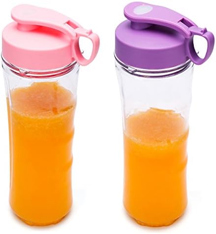 Smoothie Blender, Jug Blender Tritan Cups, Water Bottle (Pack of 2)