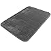 Produktbild LiGG Badezimmerteppich Anti Rutsch Badematte Absorbent Badvorleger Memory Foam Badteppich Badematten Fußmatten (60 x 90 cm, Dunkelgrau)