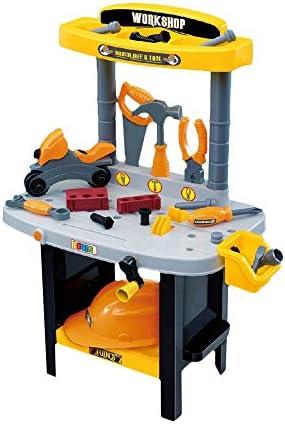 Bowa 3 Years Toys Kids Early Education Toys Play Set Kids Working Bench Tool Set Children Play House Plastic Toys for Kids Boys and Girls