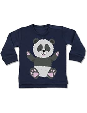 Tiermotive Baby - kleiner Panda - Baby Pullover