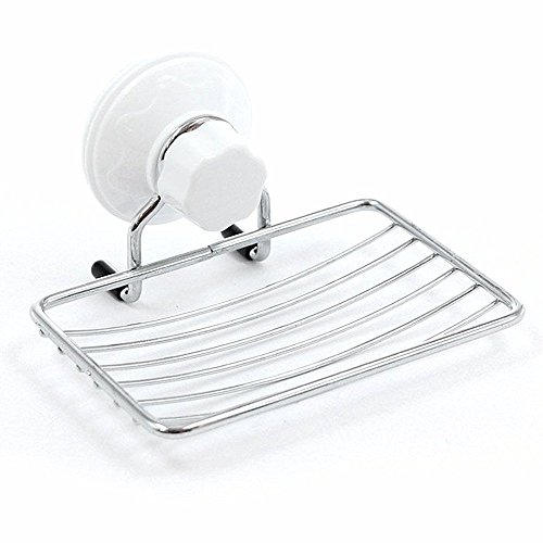 logei® Saugnapf-Seifenhalter Seifenablage Seifenschale Seifenhalterung soap holder Saugkraft wasserdichte, Befestigen ohne Bohren