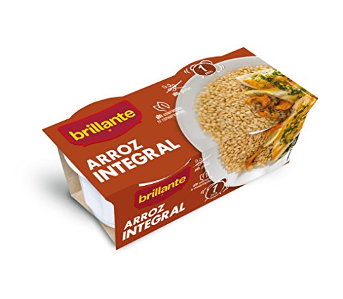 Brillante Arroz Integral - Pack de 2 x 125 g - Total: 250 g