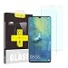 Produktbild iTieTie Panzerglas Schutzfolie Mate 20X, [2 Stück] [Blasenfreie] [Hochauflösend] [9H Härte] Premium gehärtetes Glas Displayschutzfolie für Huawei Mate 20X