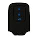 KMH HO00023BKBL 3 Button Smart Key Cover for Honda City (Black and Blue) RS.249.00