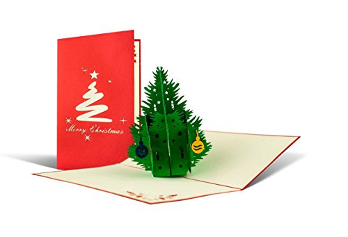 Weihnachtskarte mit Umschlag, Weihnachtsbaum, Gutschein, Klappkarte, edel, klassisch, besonders, christlich, hochwertig, Adventskarte, Geschenkidee, Frohe Weihnachten, Merry Christmas, W02 Weihnachtskarte mit Umschlag, Weihnachtsbaum, Gutschein, Klappkarte, edel, klassisch, besonders, christlich, hochwertig, Adventskarte, Geschenkidee, Frohe Weihnachten, Merry Christmas, W02